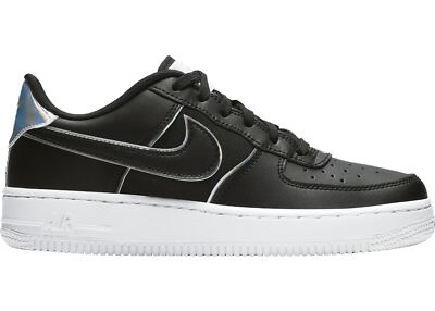 black and silver air force 1