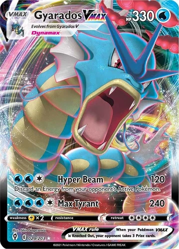 Gyarados VMAX 029/203 SWSH07: Evolving Skies