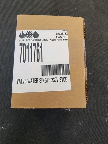 BRAND NEW SubZero Water Inlet Valve 7011761