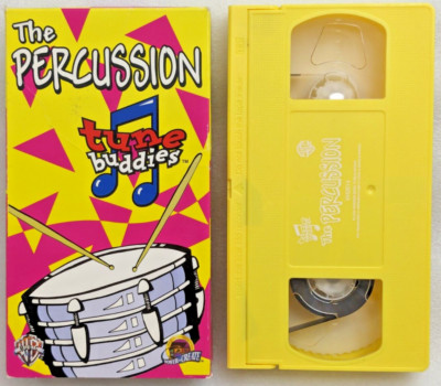 Tune Buddies The Percussion Warner Brothers Music (VHS, 2000)