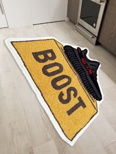 Kanye West Sneaker Hypebeast Floor Mat Area Bedroom Wool Rugs Living Room Carpet