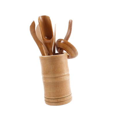 6pcs/Set Gongfu Tee Zeremonie Zubehör