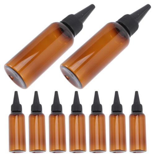 10Pcs Squeeze Applicator Bottles Empty Bottle Oil Bottles For Hair