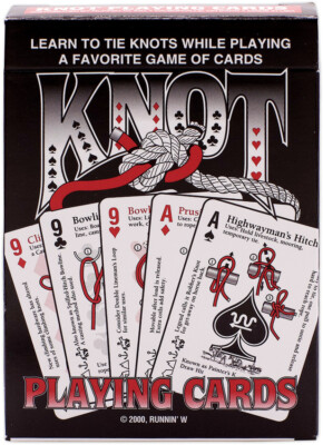 New Speedhook Knot Tying Playing Cards KTPC