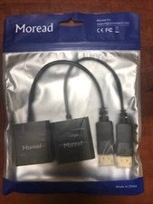 BRAND NEW Moread DisplayPort to DVI Adapter, Gold-Plated Display Port to DVI-D 