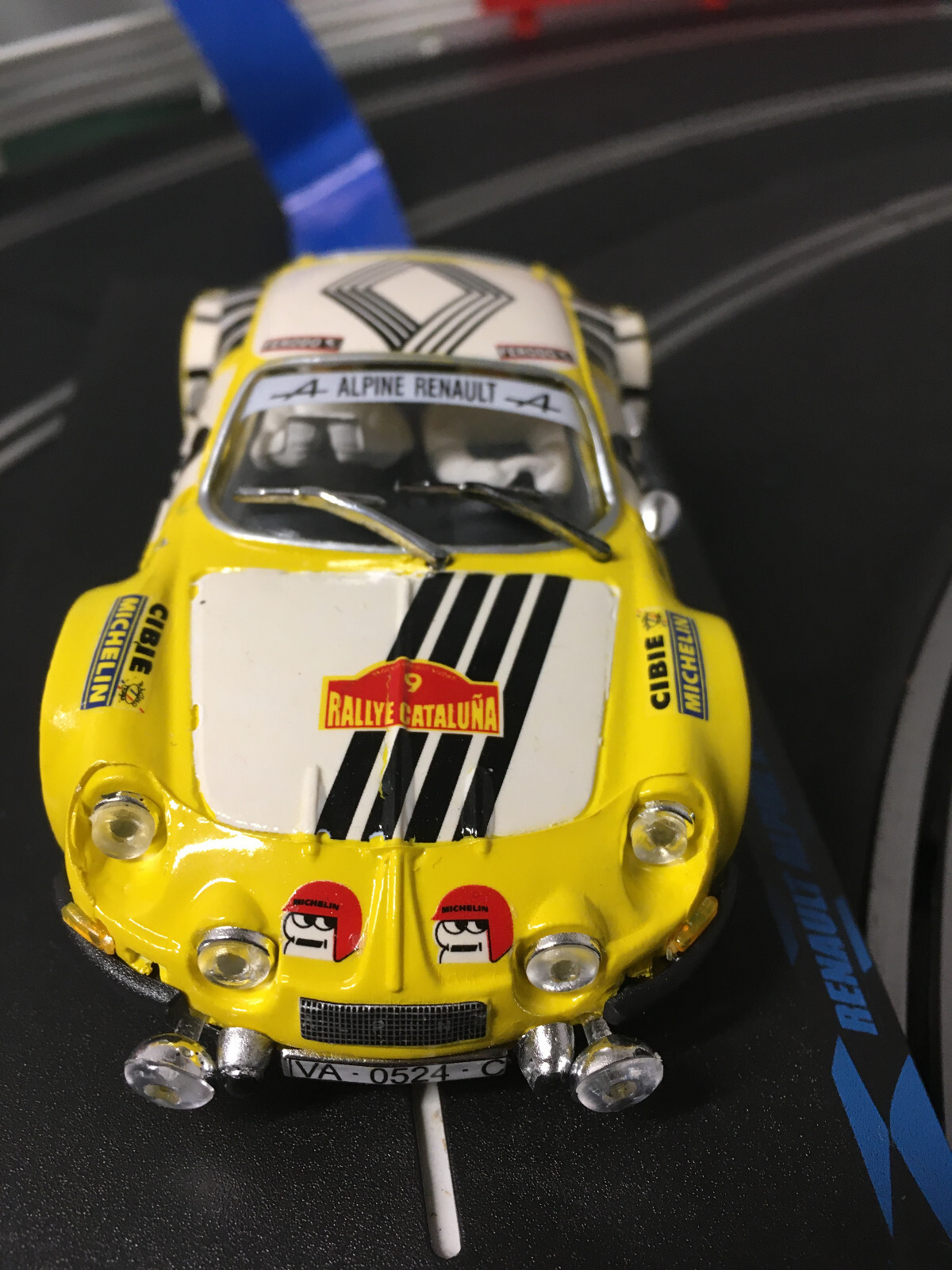 Slot car Collector Scalextric/ team slot RENAULT ALPINE A110 RALLYE