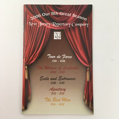 2006 New Jersey Repertory Company  Exits and Entrances  by Athol Fugard