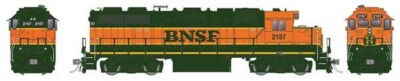 Rapido 38036 HO EMD GP38 Low Nose - Standard DC Burlington Northern Santa Fe