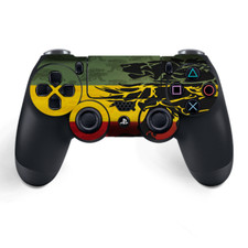 Skins Decal Wrap for PS4 / PS4 Pro Controller - Rasta Lion Africa