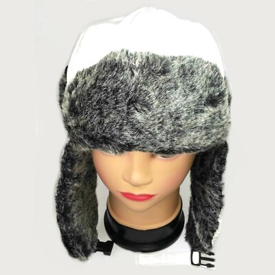 Cappello Invernale Berretto con Pelo Pilota di Pelliccia Russo