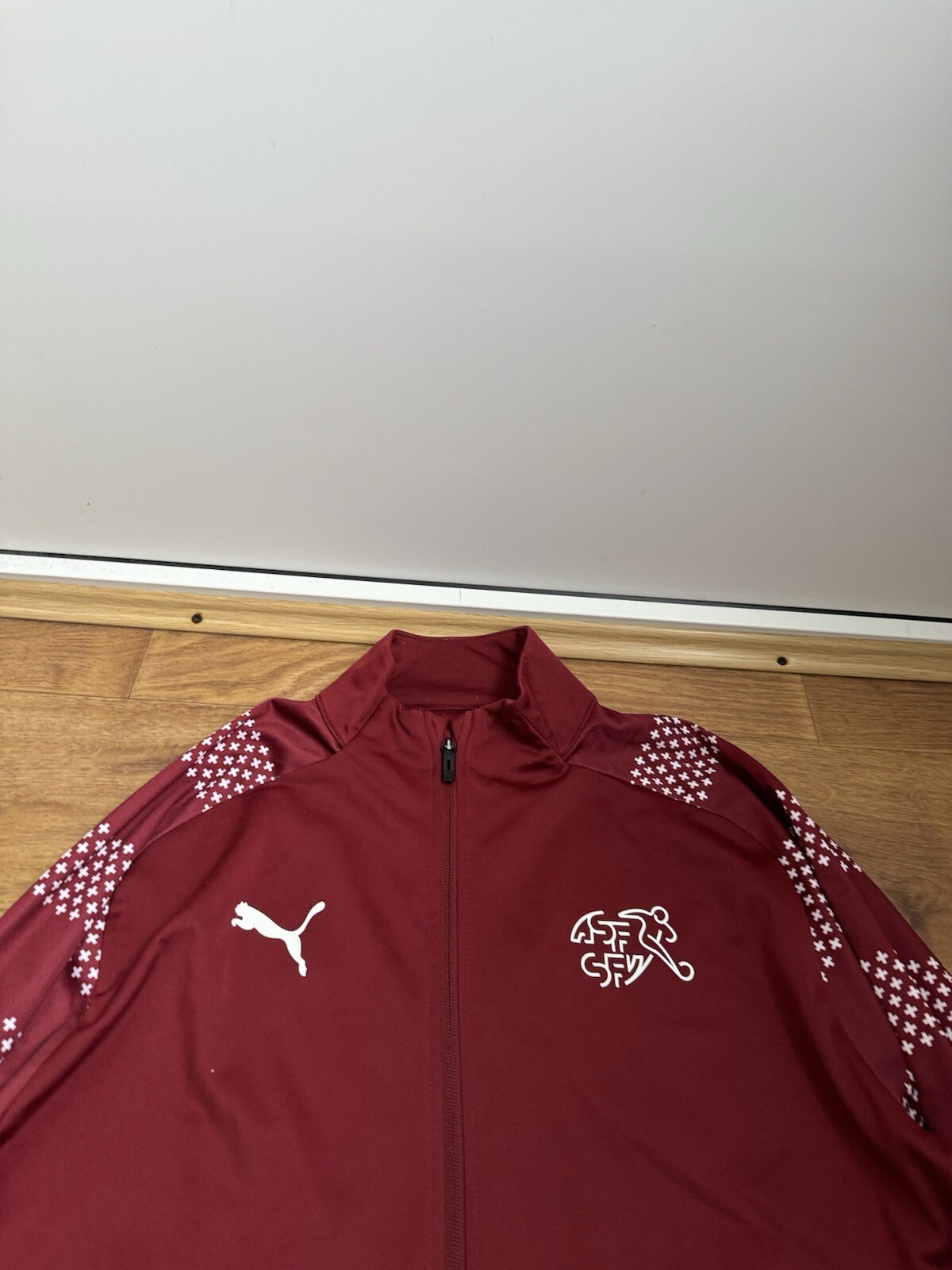 Switzerland Training Jersey Football National Team Puma Small XL 2019 2020 thumbnail 2