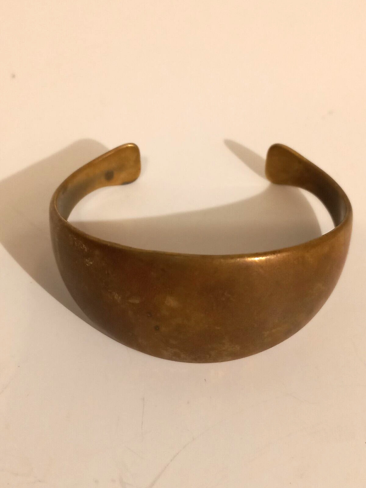 Handmade Cuff Bracelet Solid Brass - image 1