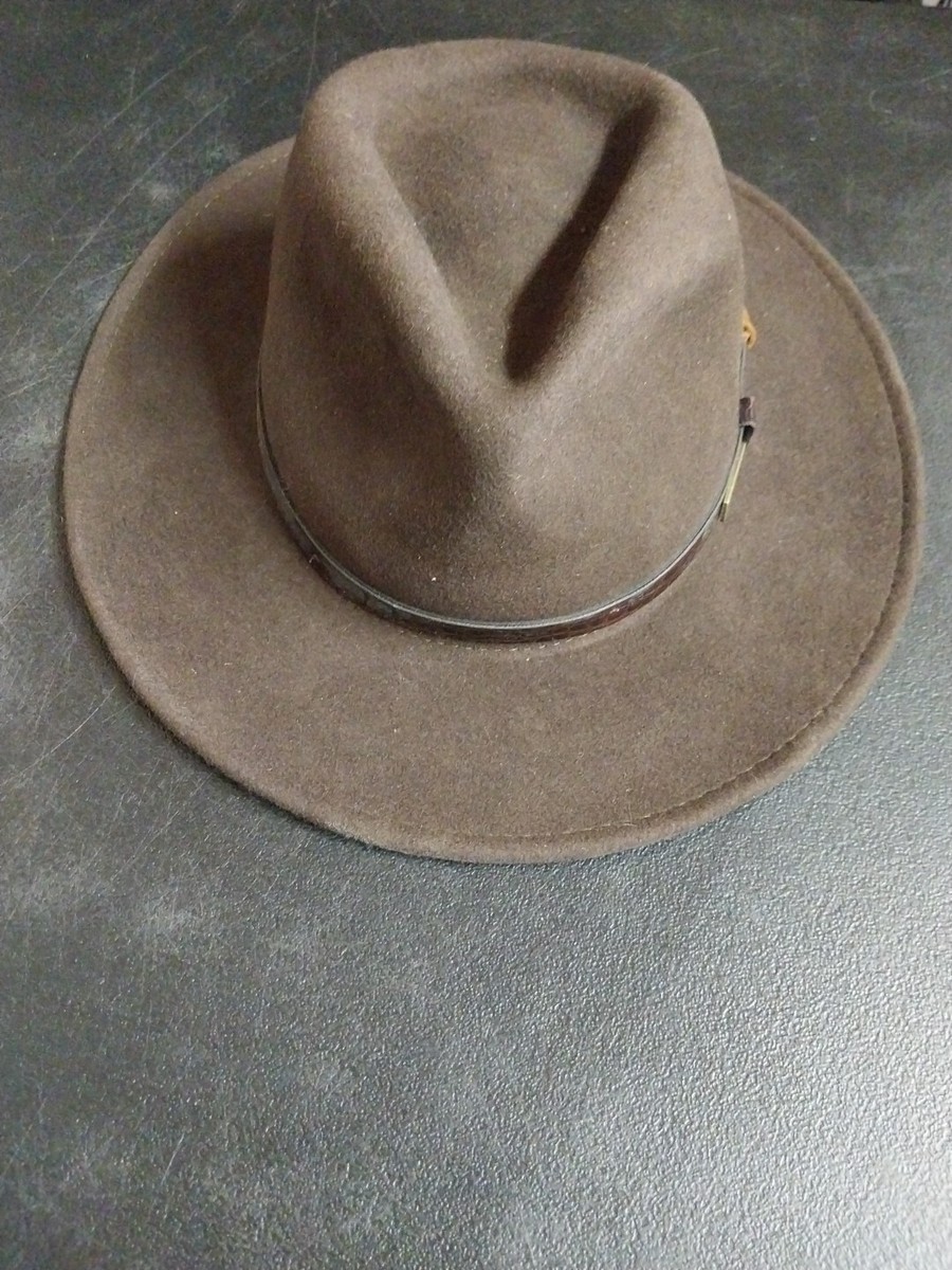 Dorfman Pacific Indiana Jones Outback Hat