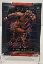 2022 Panini Select Concourse WWE Shelton Benjamin #38 wrestling card