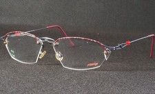 Vintage Prestige 052 12 MULTICOLOR UNIQUE RARE EYEGLASSES 56-14-137mm Germany