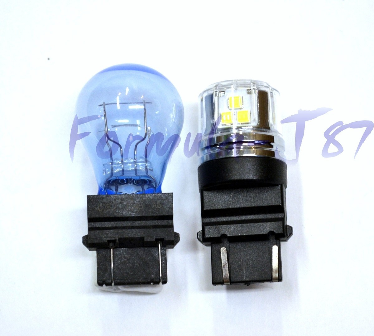 LED 15W 4057 Orange Amber Two Bulbs Light Rear Turn Signal