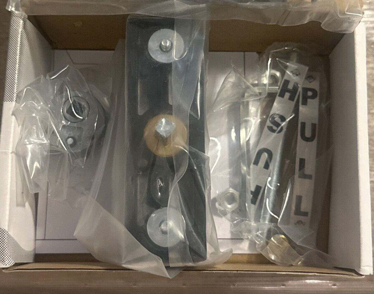 ADAMS RITE 4590-02-00-628 Satin Aluminum Push to Left Deadlatch Paddle Operator