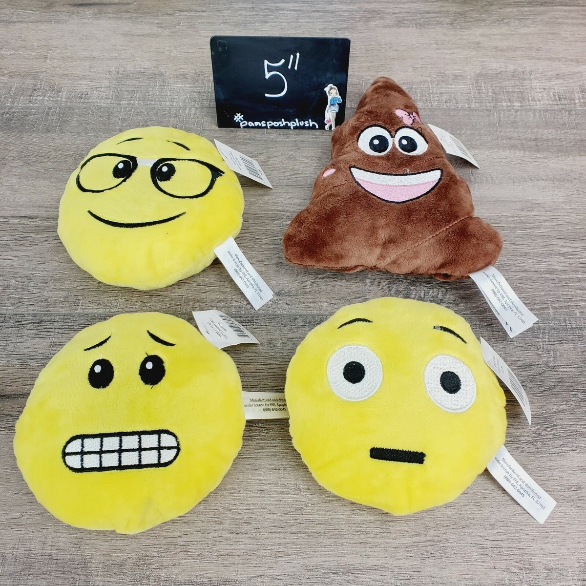 Emoji Emoticon Plush 5
