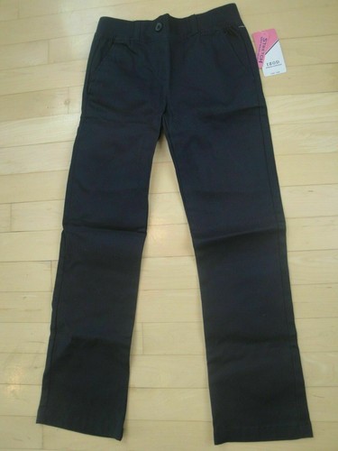 Izod Girls Approved Schoolwear Knit Waist Pull On Bootcut Pants C32 - Picture 5 of 5