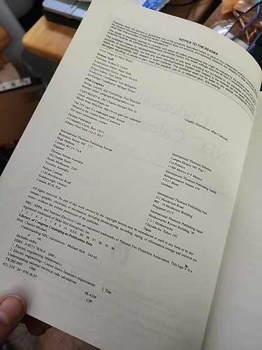 Understanding NEC Calculations, Holt, Michael, 9780766811300 - Picture 6 of 6
