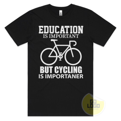 Funny T-Shirts CYCLING Bike Race Riding Boys Dad Joke Birthday Present Gift Idea