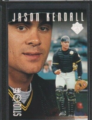 1996 LEAF STUDIO SILVER PRESS PROOF RARE PARALLEL #79 JASON KENDALL PIRATES /100