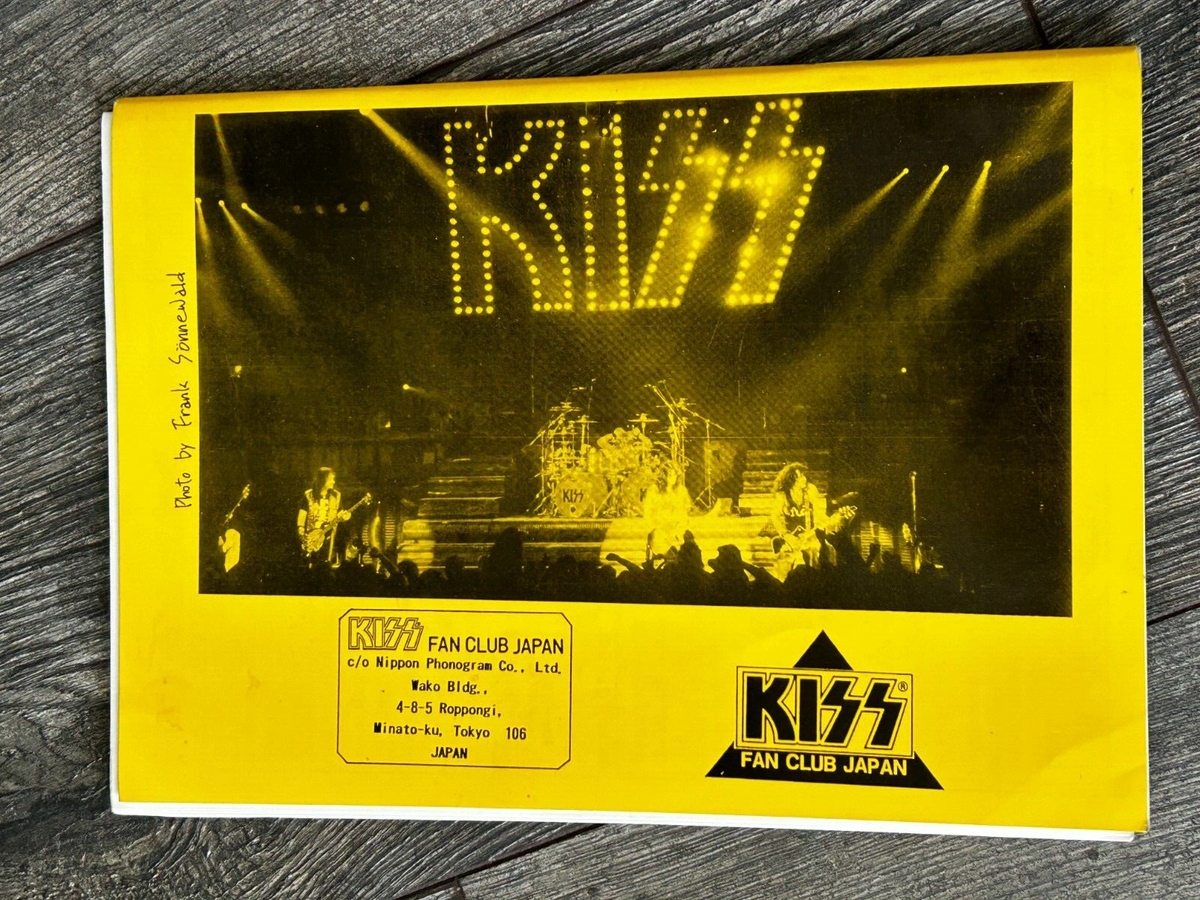 KISS Fanzine Magazine L.F. Vol 70 Japan Japanese Fan Club 1992