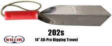 Wilcox: 14" Stainless Digging Trowel (202S)