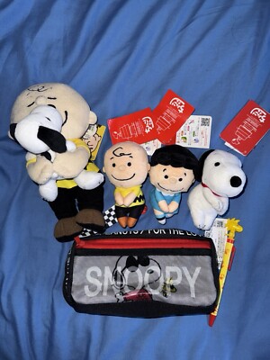 Peanuts Family Plüschtier Sammlung: Snoopy Charlie Brown, Lucy & Friends Konvolut