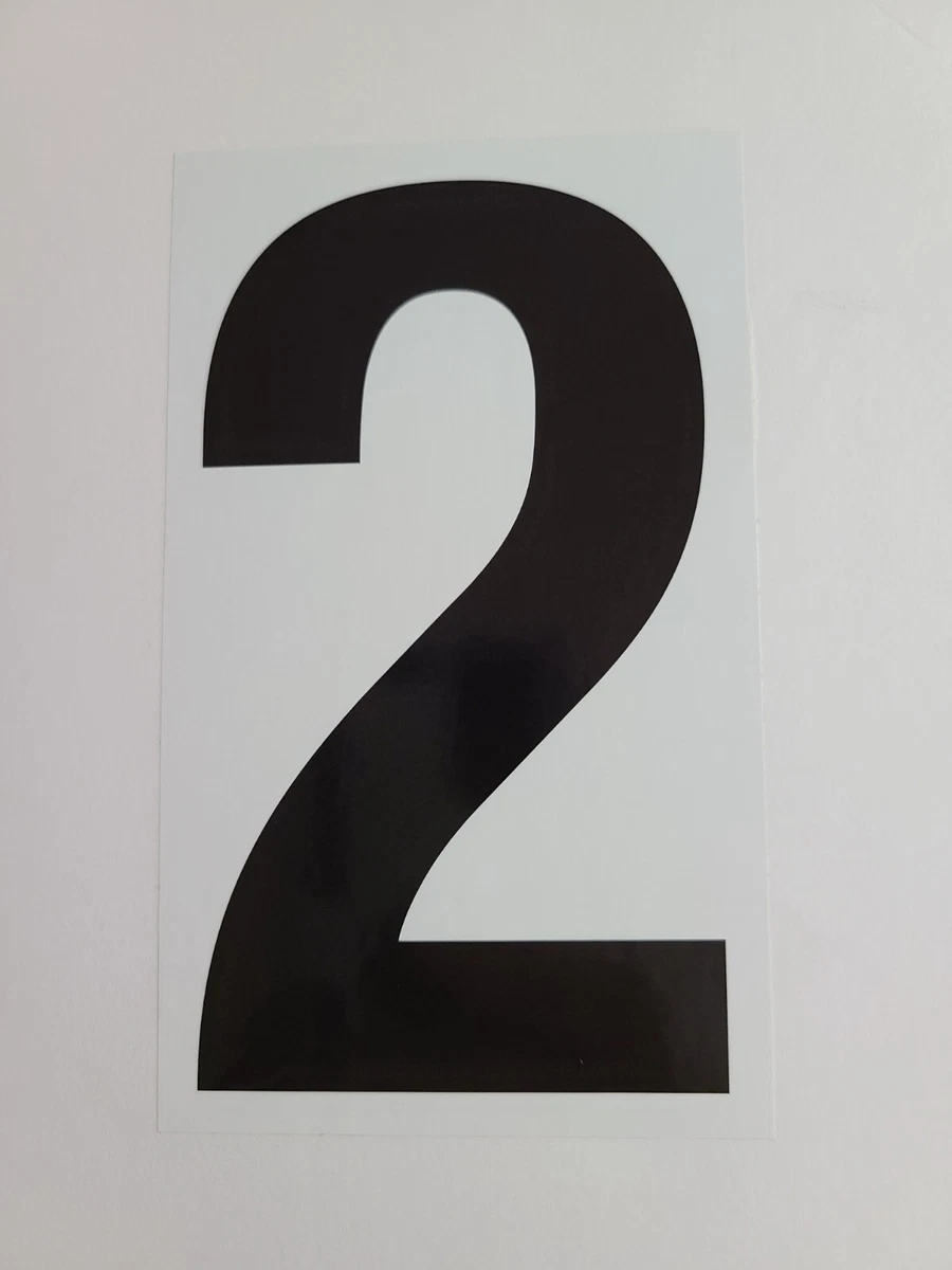 Calcomanías Adhesivas De Números De Letras Adhesivas De 3 Pulgadas, 6 Hojas De Vinilo Para álbumes De Recortes, Bricolaje Y Manualidades, Color Negro
