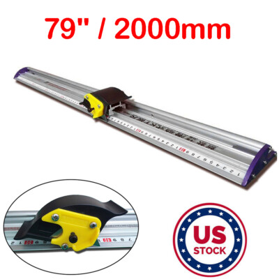 79'' PVC PET Cutter w/ Ruler Manual Sliding KT Board Trimmer Cutting Ruler Photo
