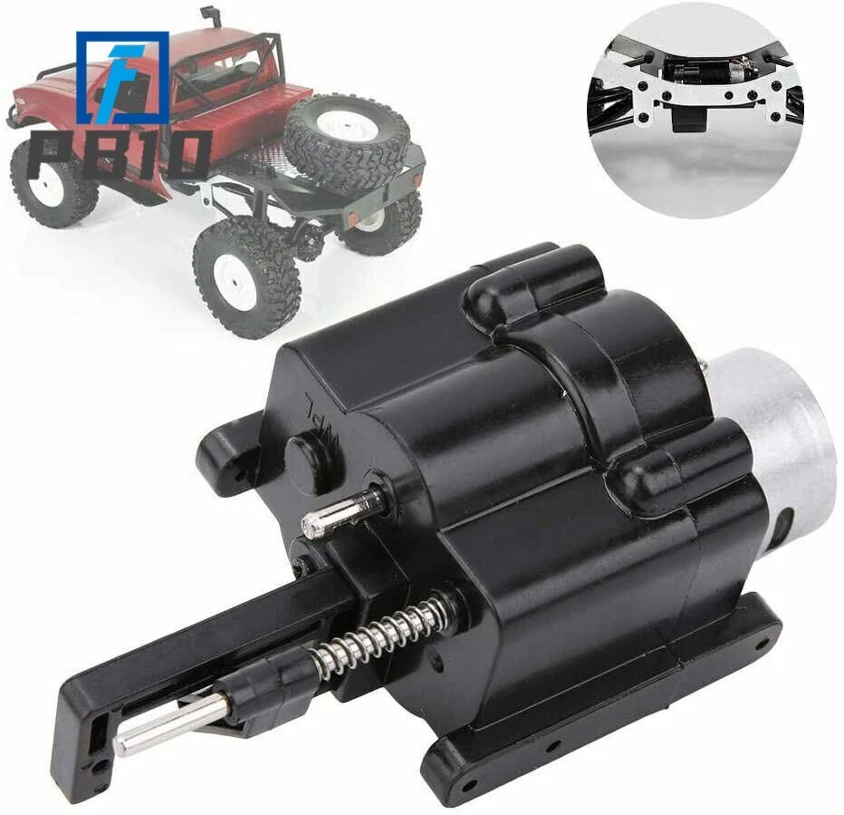 Split-Transfer-Getriebe 370 Motor Modelle Teile RC Car für WPL B14B16 B24 1 / 16 - Bild 2 von 4