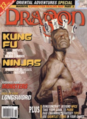 Dragon Magazin 289 kommt mit Forgotten Realms Karte Teil 3