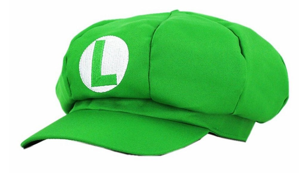 Mario Luigi Berretto Mario Bros Cappellino Super Mario Bros
