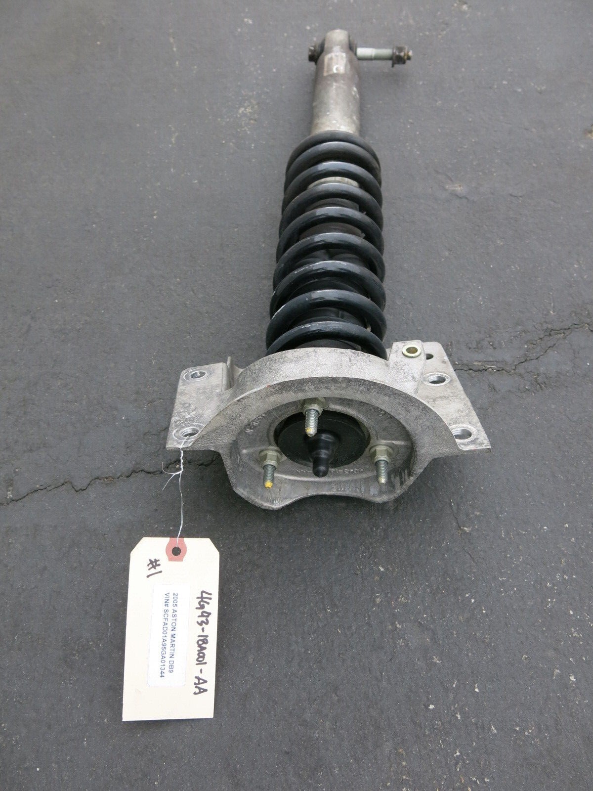 Aston Martin DB9 Rear Shock Absorber (#1) 4G4318080CD - 4G4318A001AA