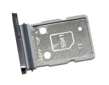 OEM SAMSUNG GALAXY A56 REPLACEMENT BLACK DUAL SIM CARD HOLDER TRAY