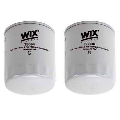 Wix Pair Set of 2 Fuel Filters (Spin-On)
