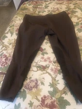 Tailored sportsman Dark brown breech front zip sz 36