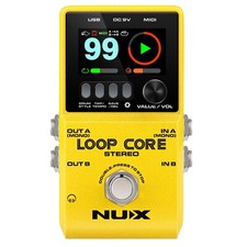 Pedale per chitarra effetto stereo looper NUX Loop Core usato