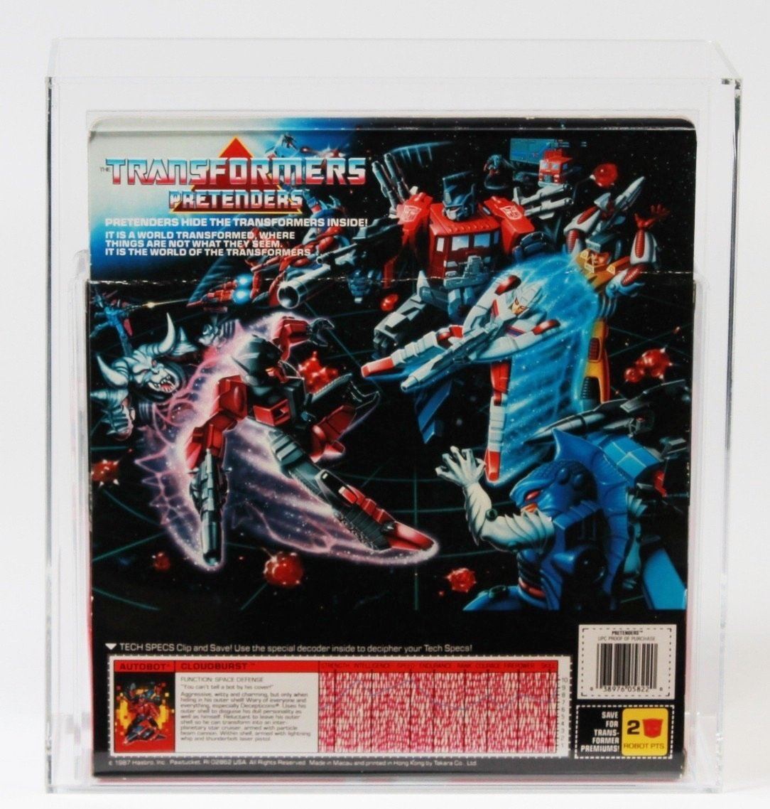 Pretenders: Cloudburst (Transformers, Hasbro) **CAS Graded