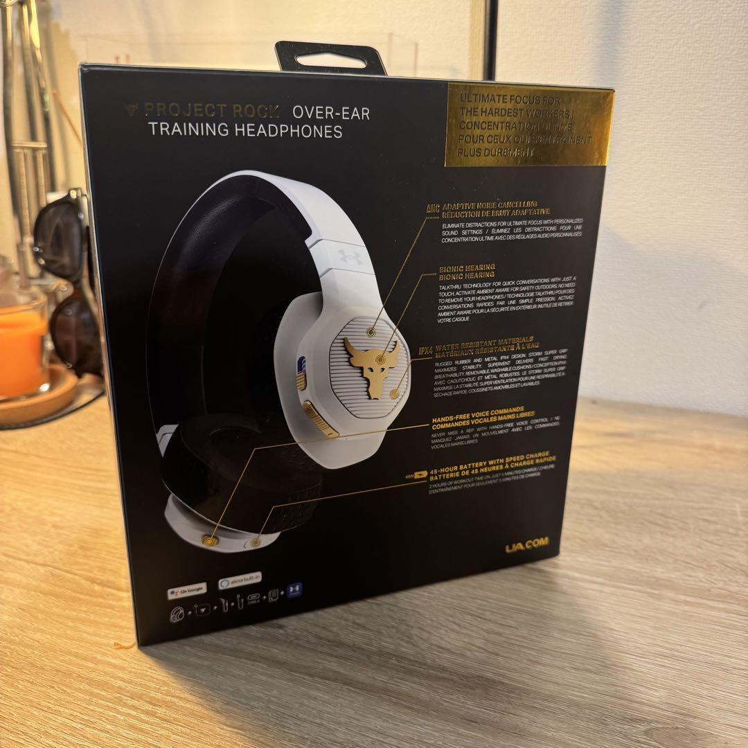 JBL Under Armour Project Rock Sport Wireless train Over-the