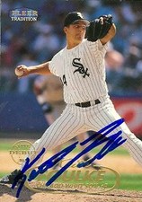 Keith Foulke autographed baseball card (White Sox) 1998 Fleer Tradition #276