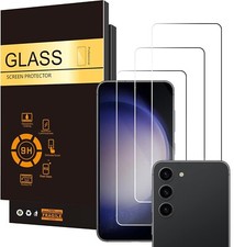 3-Pack Tempered Glass Screen Protector For Samsung Galaxy S23 FE Full Coverage