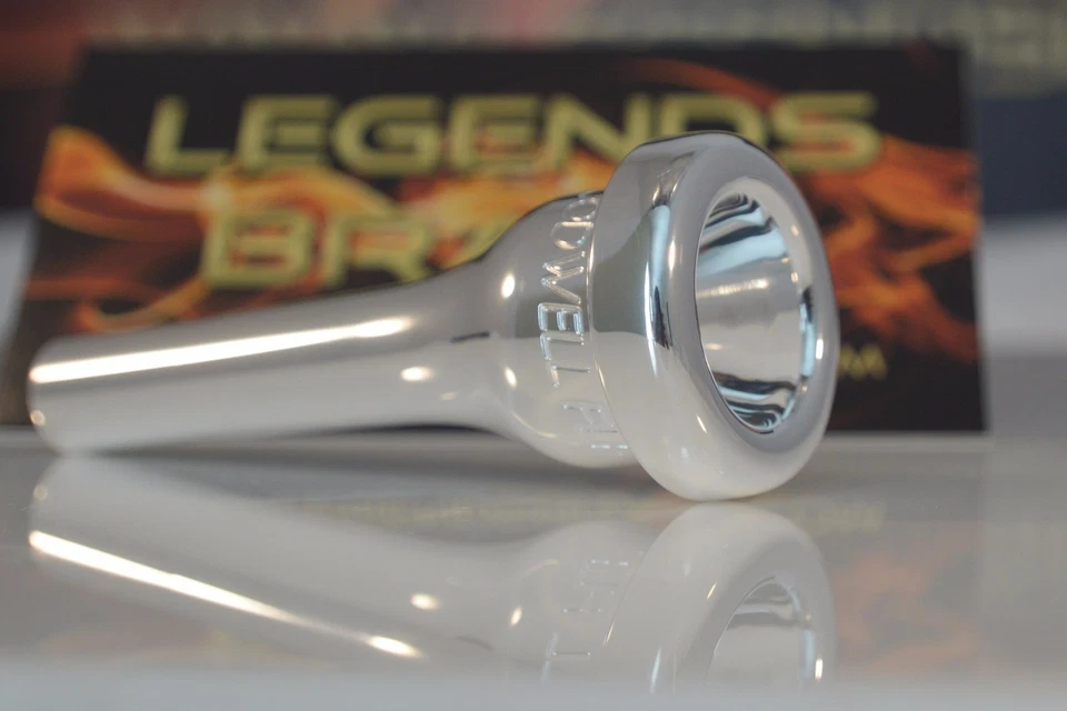 Legends BRASS SCODWELL FLUGEL 吹嘴 0.640 Mellow Deep V 杯 JAZZ PRO — 第 2/4 张图片