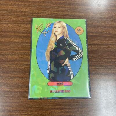 BLACKPINK ROSÉ adidas photocard BLACKPINK ADIDAS ROSÉ PHOTO CARD OFFICIAL ADIDAS SHOELACES