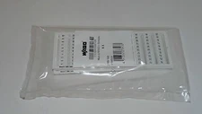 10X 5 pack WAGO 209-566 Terminal Block Marker Numbers 1 thru 50 x 2   2090566