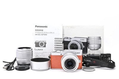 Panasonic LUMIX DC-GF9 Mirrorless Camera Double Lens Set Excellent 