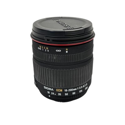 Sigma Zoom 18-200mm f/3.5-6.3 DC Lens - Nikon