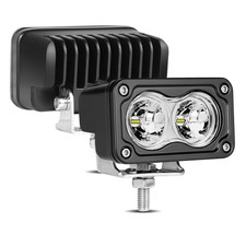 2x 3 White Led Driving Lights Fog Ditch Cube Pods Off Road Pickup For Jeep 4wd 2x 3 White Led Driving Lights Fog Ditch Cube Pods Off Road Pickup For Jeep 4wd