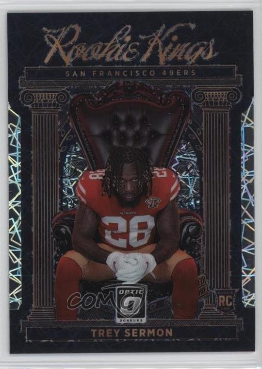 2021 Panini Donruss Optic Rookie Kings Trey Sermon #RK-19 RC lz7